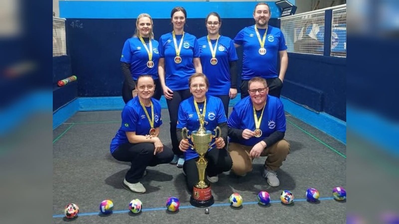 Piscina Clube conquista o título do Municipal de Bochas por Equipe na categoria feminina