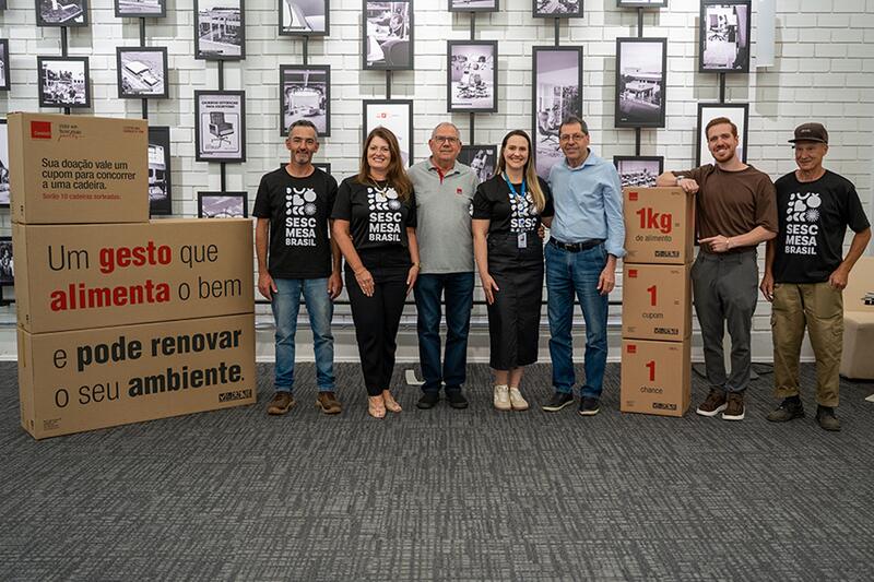 Cavaletti transforma mobilização da Expo Erechim em 10 toneladas de solidariedade