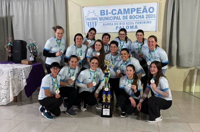 Paloma conquista título do Municipal de Bochas Feminino de Barra do Rio Azul