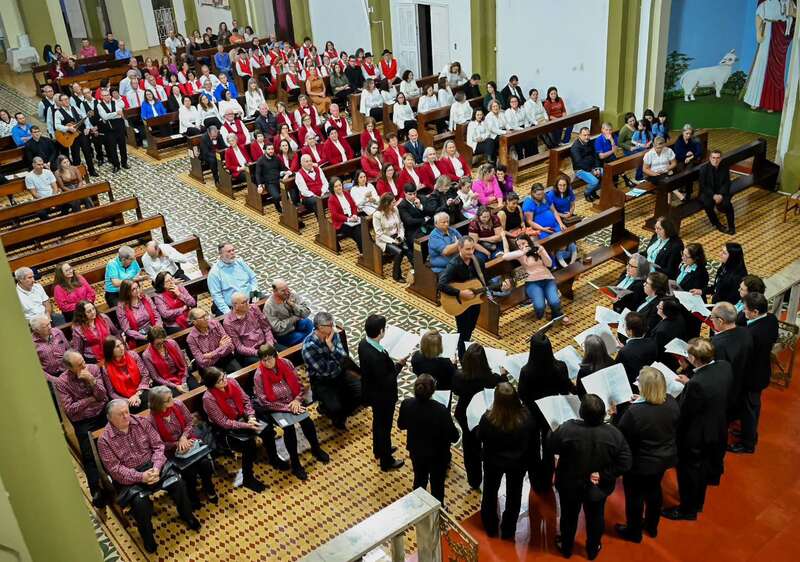 28º Encontro de Corais e Jantar Italiano celebra a cultura em Barra do Rio Azul