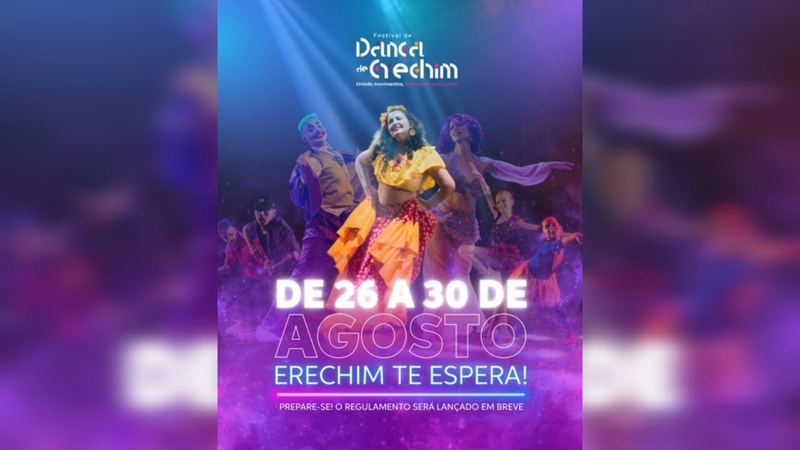 6º Festival de Dança de Erechim será lançado nesta terça-feira