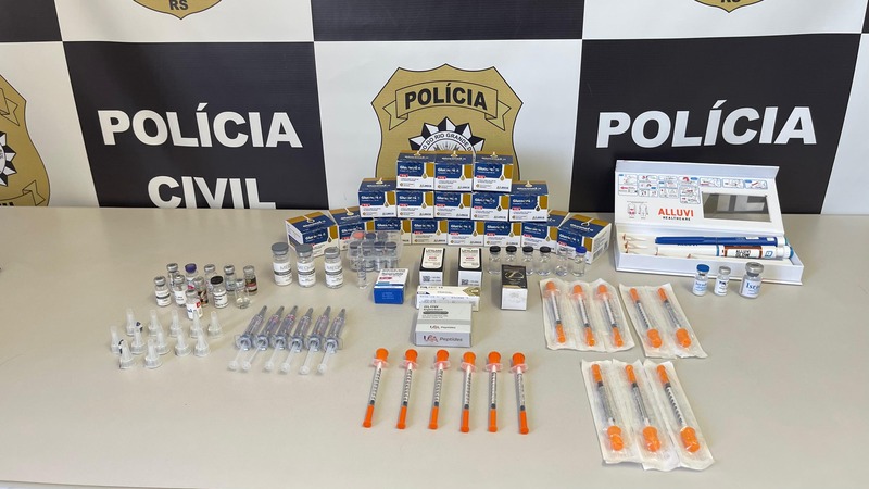 Investigação iniciada em Erechim chega a laboratório clandestino de emagrecedores em SC