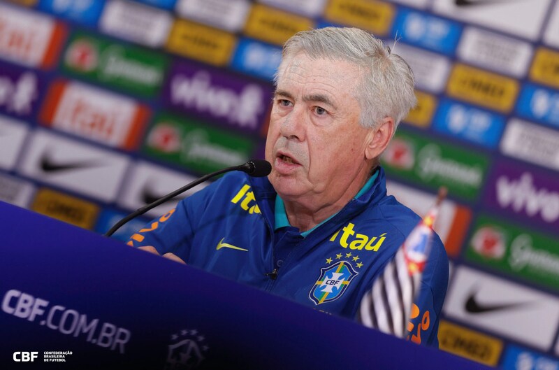 Ancelotti fará primeira convocação pós-Copa no dia 9 de setembro