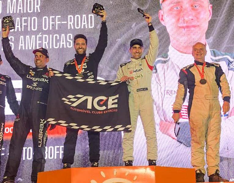 Dupla de Estação é campeã do Rally dos Sertões