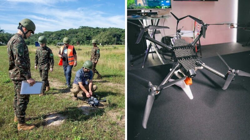Drones de ataque criados por estudantes da UFSC passam por testes e são pré-qualificados pelo Exército