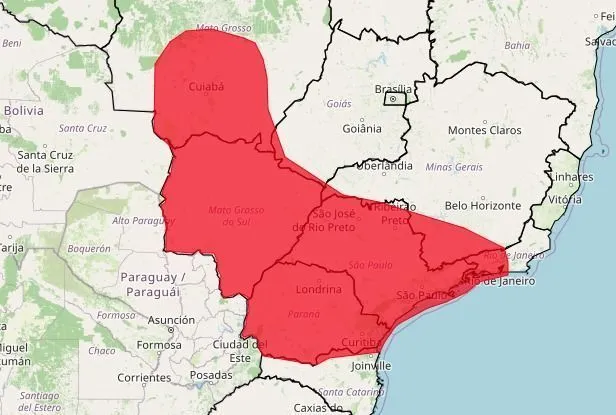 Onda de calor coloca seis estados em alerta vermelho; Erechim terá fim de semana perto dos 30°C