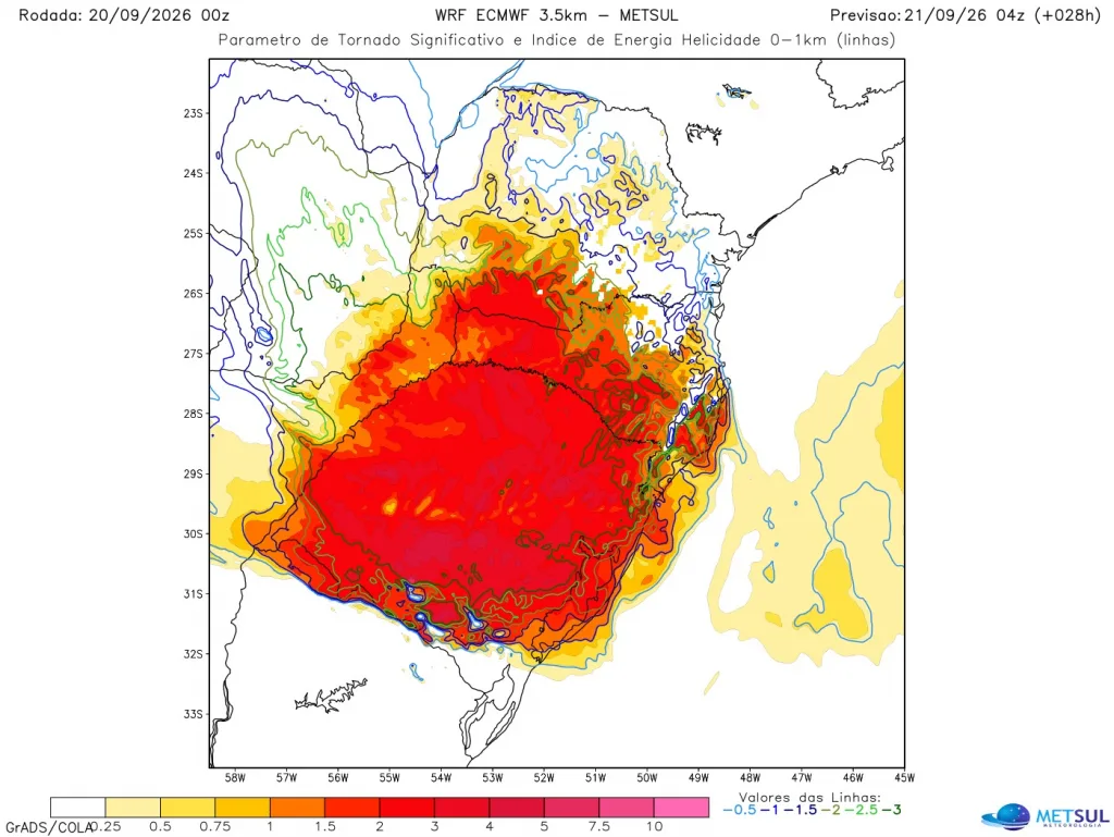 RS entra em período de alto risco para temporais, vendavais e até tornados