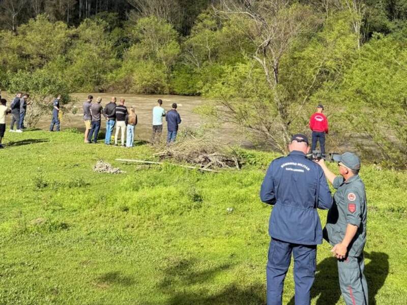 Menino de 4 anos desaparecido em Ituporanga é encontrado no Rio Itajaí do Sul