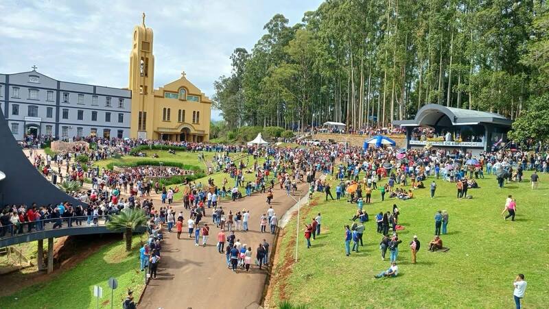 91ª Romaria de Nossa Senhora da Salette reúne fiéis neste fim de semana em Marcelino Ramos