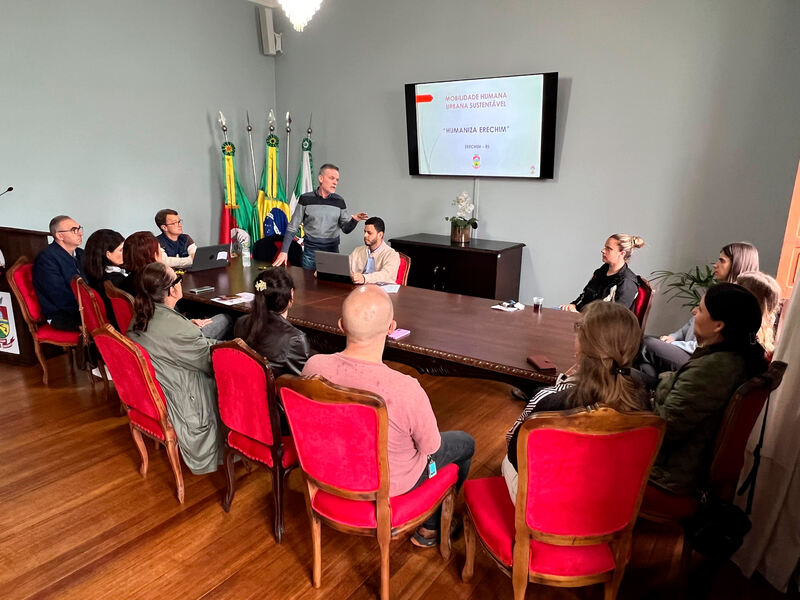 Plano de Mobilidade Humaniza Erechim é apresentado ao Conselho Municipal de Patrimônio