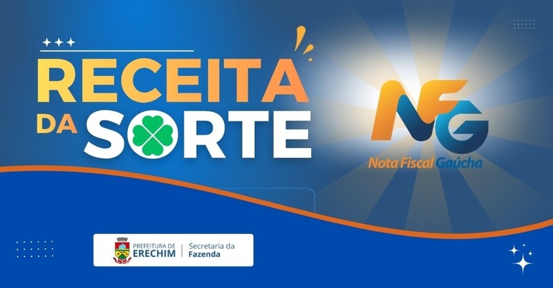 Comprou, pediu CPF na nota? Erechim terá prêmios semanais de R$ 50 pelo Receita da Sorte