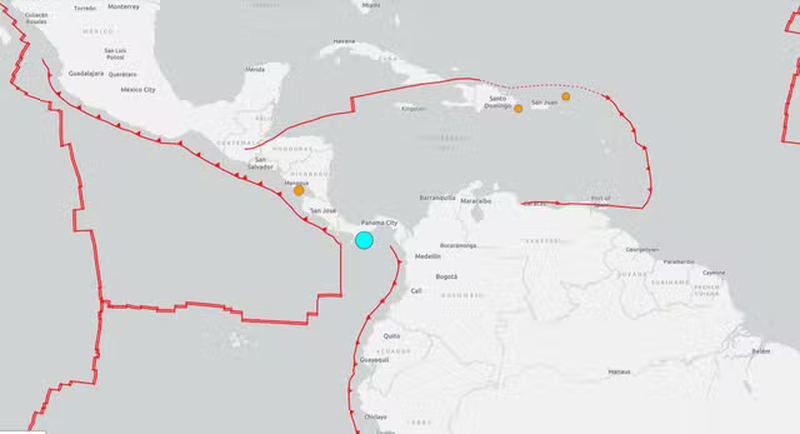 Terremoto de magnitude 7,6 atinge o Panamá e provoca alerta de tsunami na costa do Pacífico