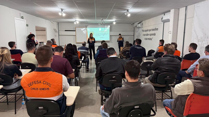 Erechim recebe terceira edição de capacitação para Coordenadorias Municipais de Defesa Civil