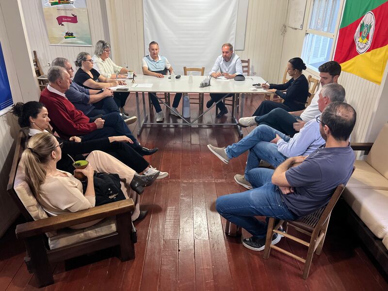 MDB Erechim declara apoio a Flávio Bolsonaro para o segundo turno das eleições presidenciais