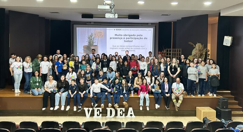 Escolas de Campinas do Sul, Jacutinga e Trindade do Sul são premiadas em encontro ambiental da Usina Passo Fundo