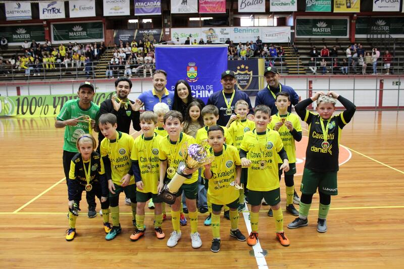 Ypiranga conquista título e três vice-campeonatos na Taça Erechim de Futsal